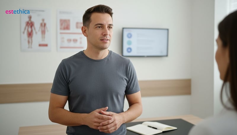 Какво е гинекомастия при мъже?