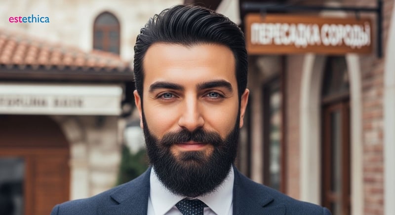 Восстановление бороды после пересадки