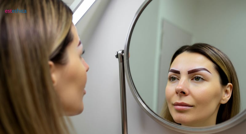 نتائج زراعة الحواجب بعد العملية