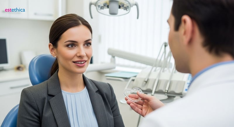 Прозрачни алайнери за зъби