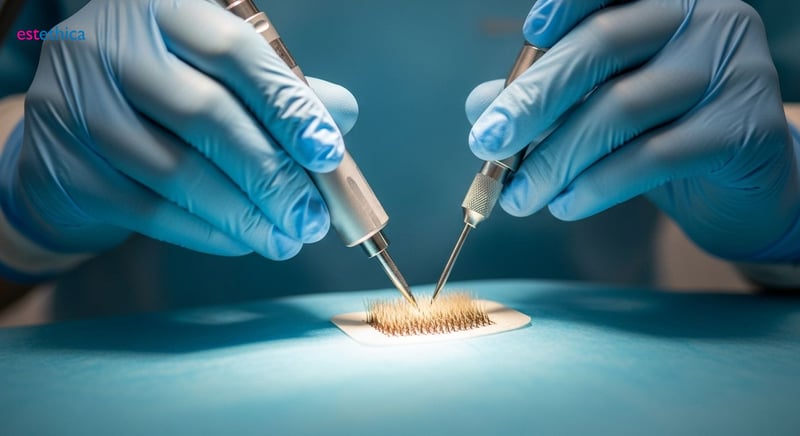 Трансплантация на брада стъпка по стъпка