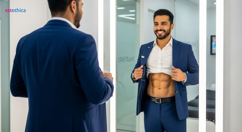 الفرق بين شد البطن وشفط الدهون