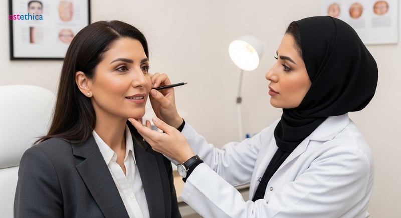 الفرق بين شد الوجه الجراحي وغير الجراحي