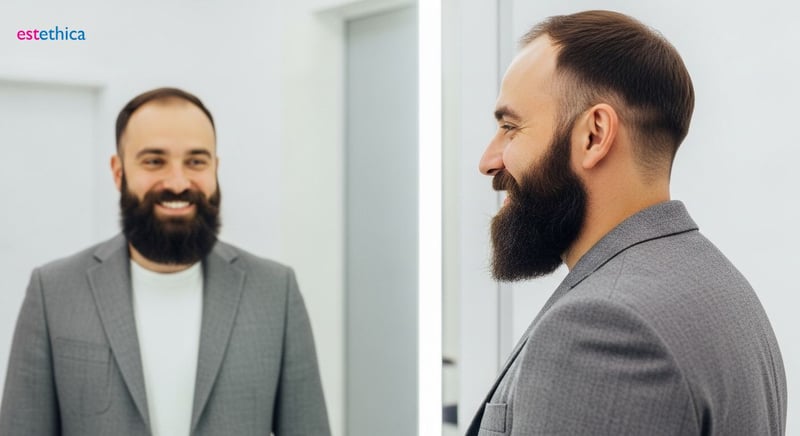 Восстановление бороды: результат процедуры