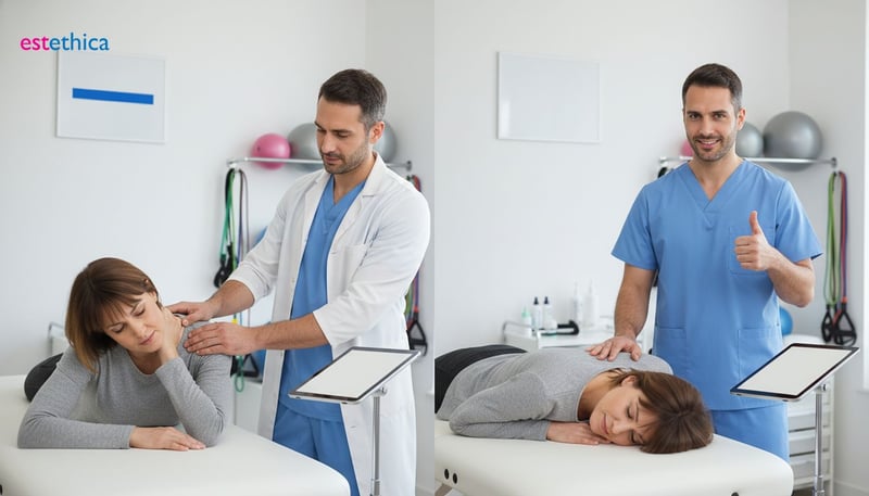 العلاج الطبيعي لشد الرقبة: تمارين مفيدة