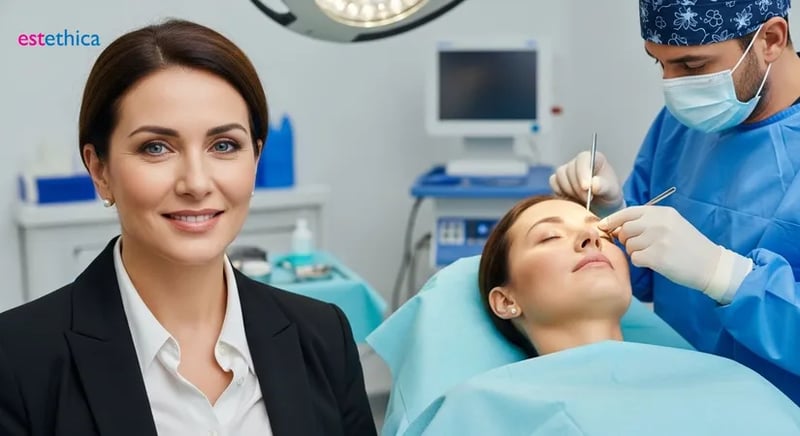 علاج هبوط الجفن العلوي وتجاعيد تحت العين