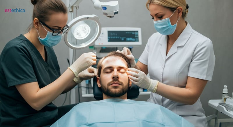 نتائج زراعة الشعر