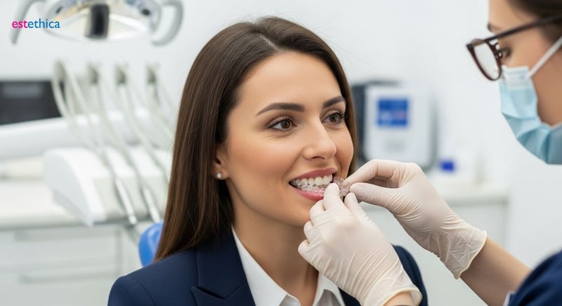 Прозрачни алайнери за изправяне на зъби