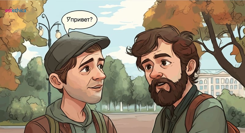 Ошибки при русском приветствии