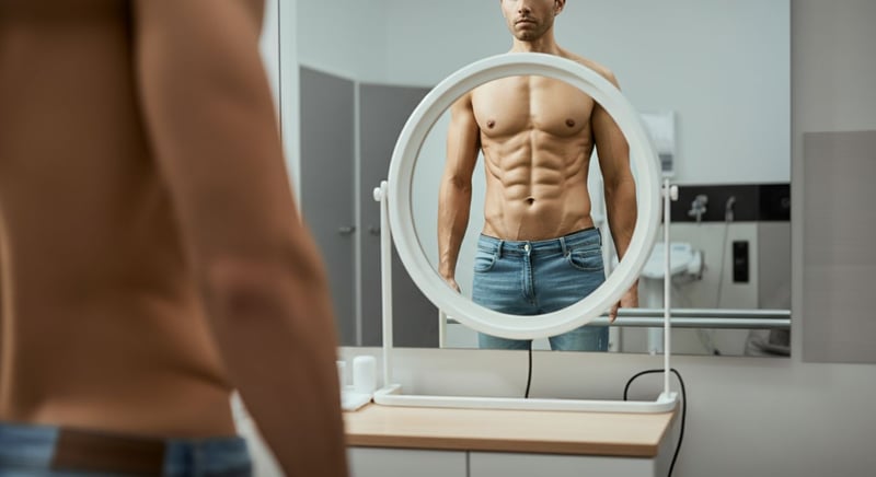 نتائج عملية عضلات البطن