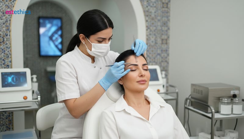 متى تظهر نتائج رفع الحاجب؟ رحلة التحول والجمال