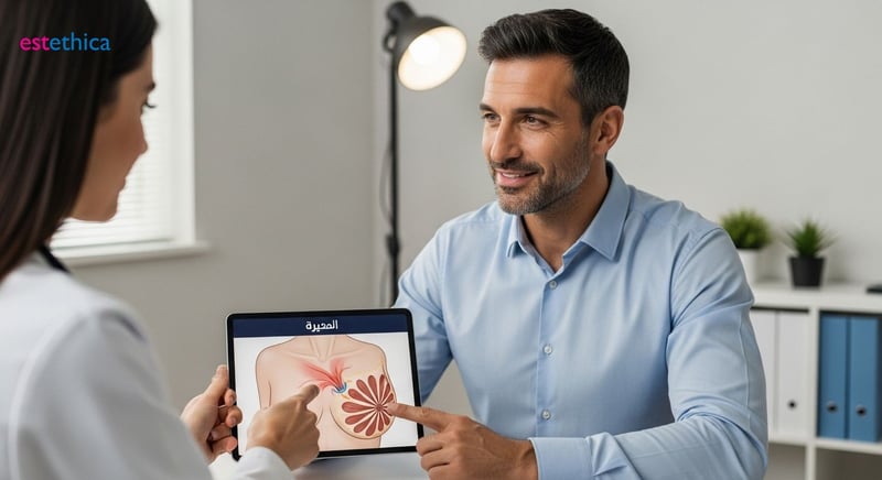 علاج التثدي عند الرجال طبيعيًا وفعالاً