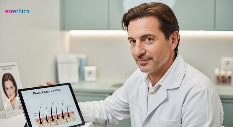 Какво представлява трансплантацията на коса?