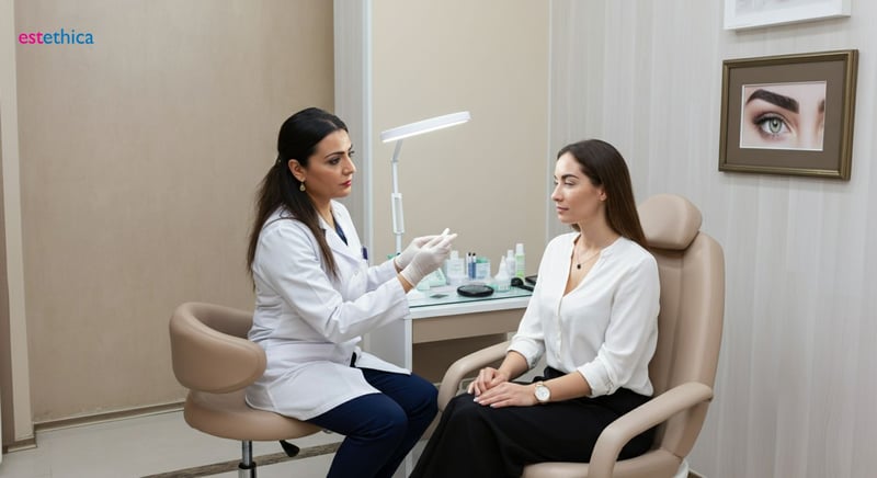 زراعة الحواجب بتقنية الاقتطاف