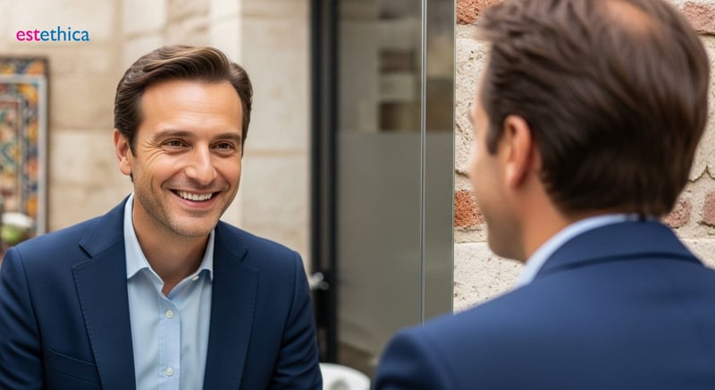 Присаждане на вежди и брада: Естетика и пропорции