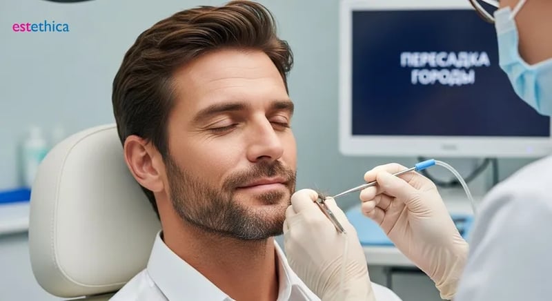 Стимуляция роста бороды после пересадки