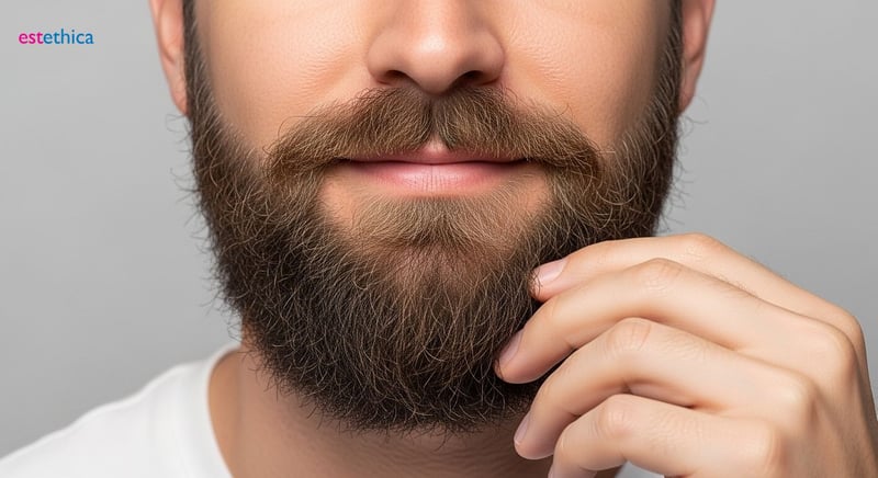 Растеж и гъстота на брада след присаждане