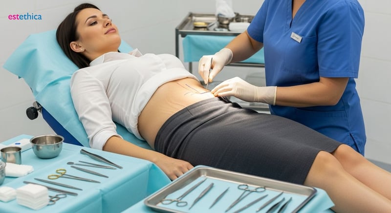 Абдоминопластика с ушиванием диастаза