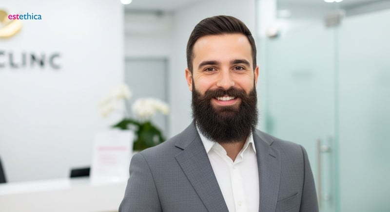 Гъста брада след присаждане: Растеж и грижа