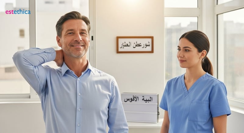 علاج طبيعي لشد الرقبة: طرق آمنة وفعالة