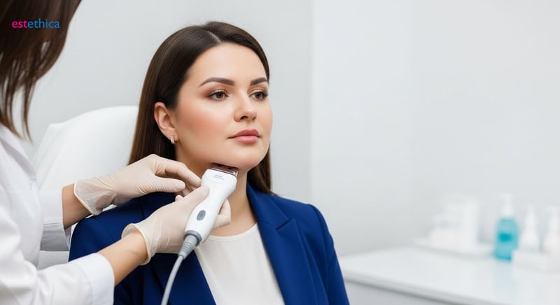 Нехирургично премахване на двойна брадичка