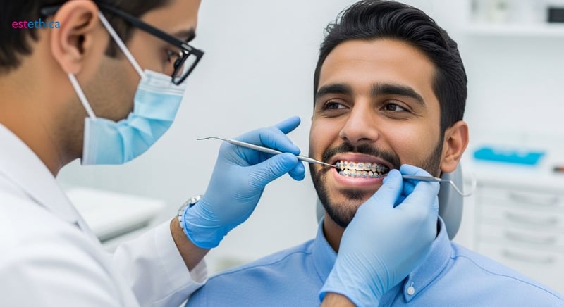 تركيب تقويم الأسنان: خطوات بسيطة ونتائج رائعة