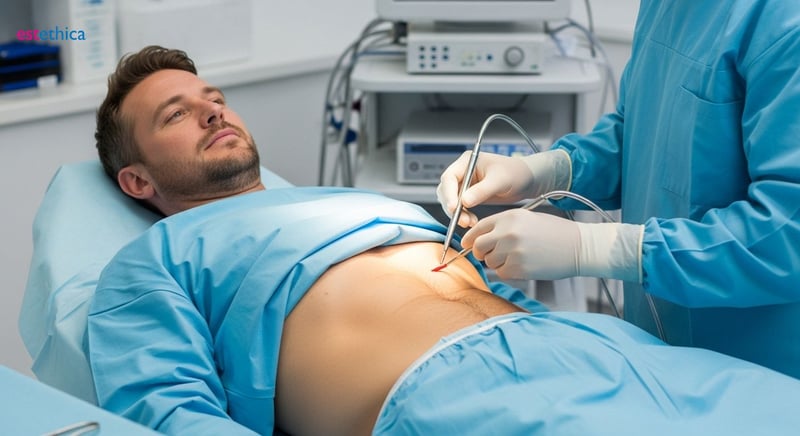 Abdominal Etching Before and After