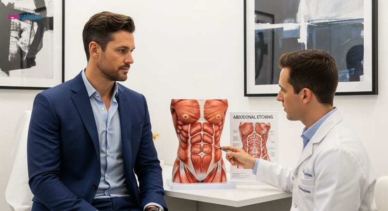 Abdominal Etching Muscle Definition
