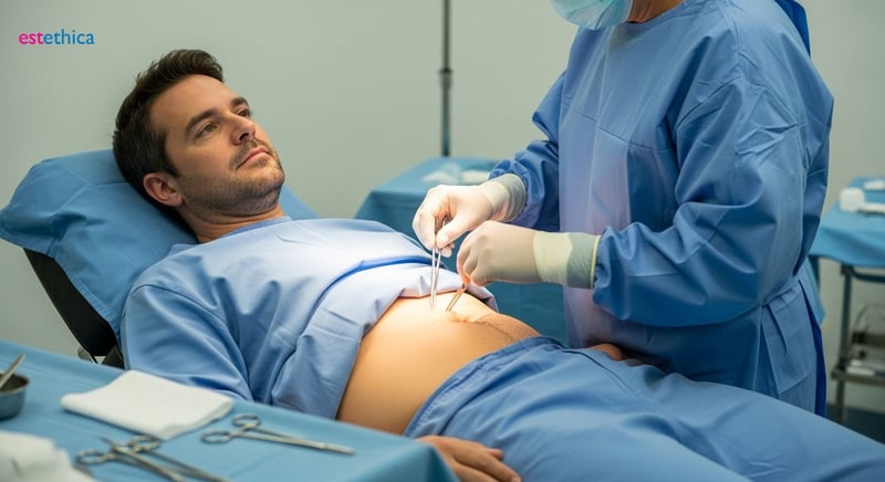 Abdominoplastia hombres: resultados y beneficios