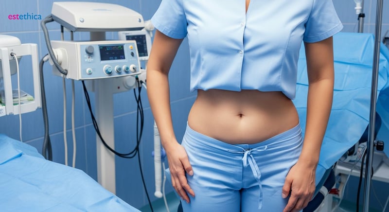 Abdominoplastie et liposuccion pour ventre plat