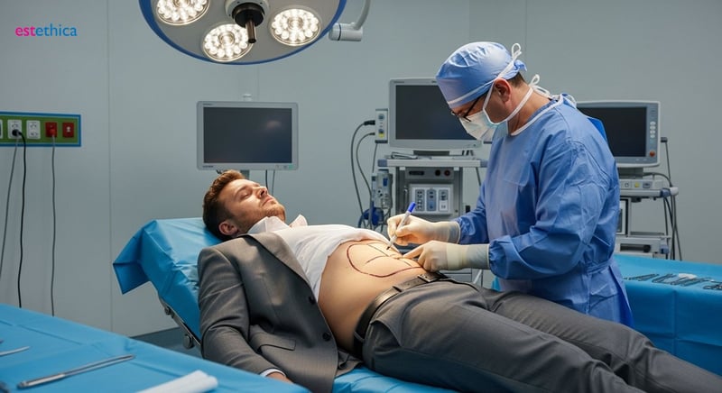 Abdominoplastie homme : silhouette redéfinie