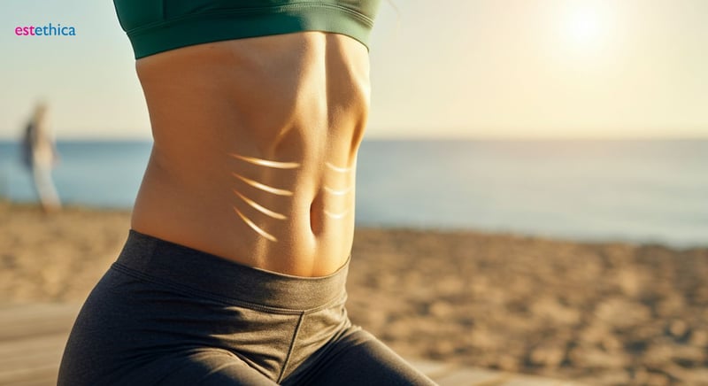 Cosmetic abdominal sculpting for perfect contour