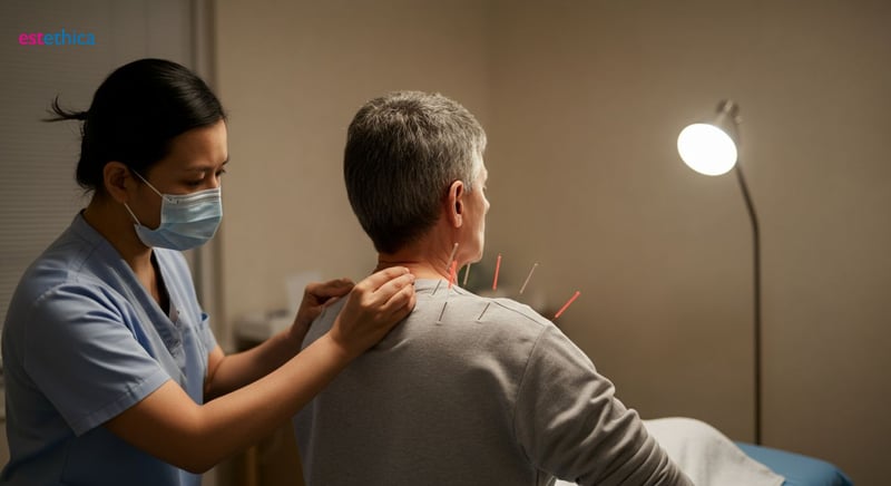 Acupunctura pentru dureri cronice de spate, soluție naturală eficientă