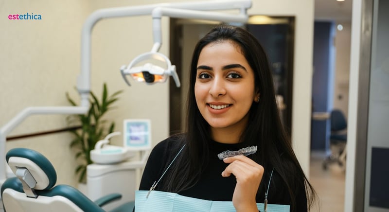 تقويم الأسنان لتحسين الابتسامة