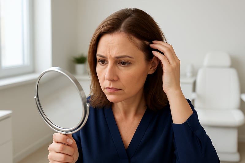 Analyse der Ursachen für Haarausfall bei Frauen