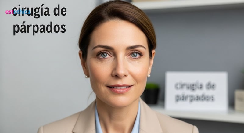 ¿Cómo es la operación de párpados?
