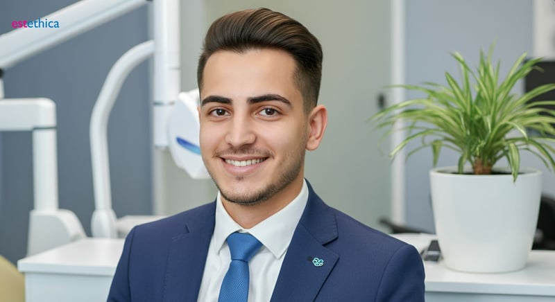 Aparat dentar pentru aliniere perfectă a dinților