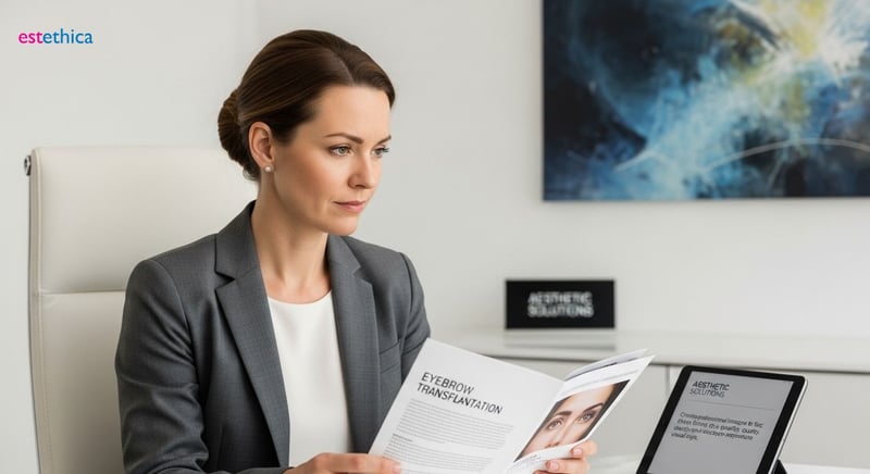 Augenbrauentransplantation: Ablauf der Behandlung