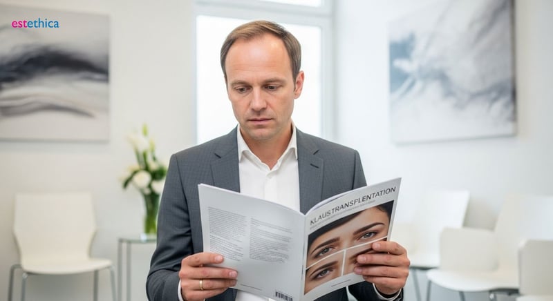 Augenbrauentransplantation: Natürliche Verdichtung