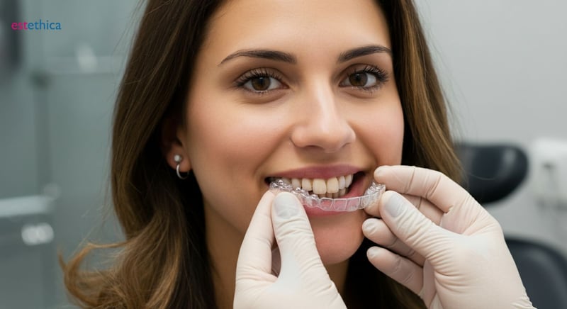 فوائد تقويم الأسنان الشفاف لصحة الفم