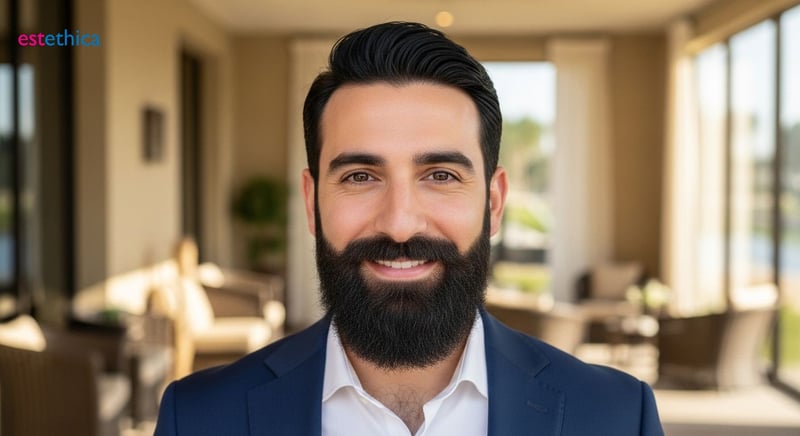 Facial Hair Restoration with Hair Follicles for Beard