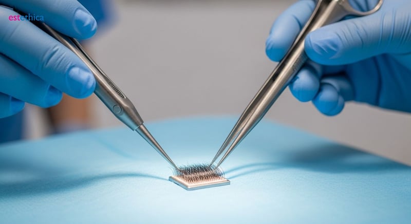 Beard hair transplant techniques: FUE vs DHI comparison