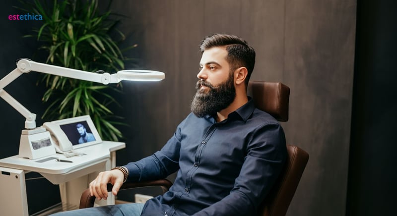 Beard implants for perfect facial hair look