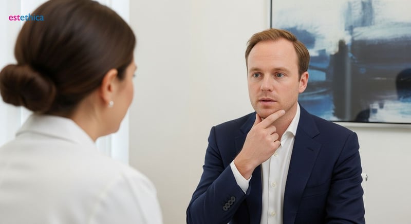 Beard transplant before and after