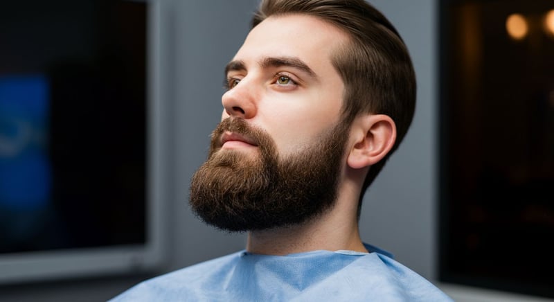 Beard transplant before and after results