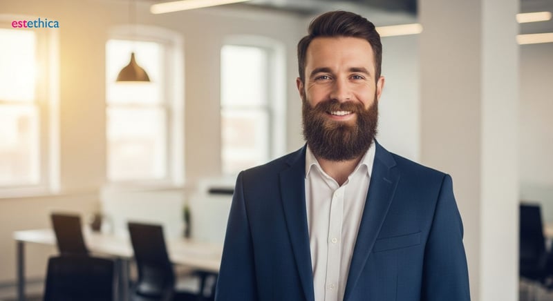 Beard Transplant Before and After