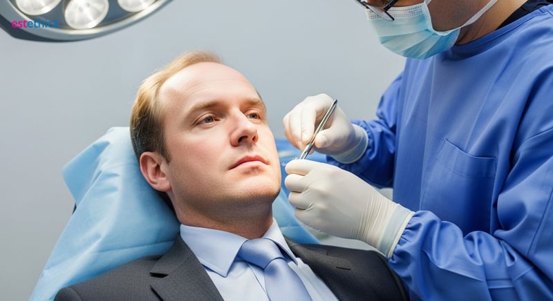 Beard Transplant Before and After