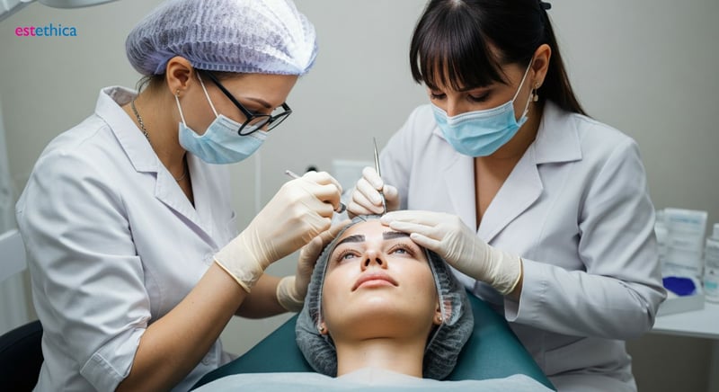 زراعة شعر الحواجب: العملية والنتائج