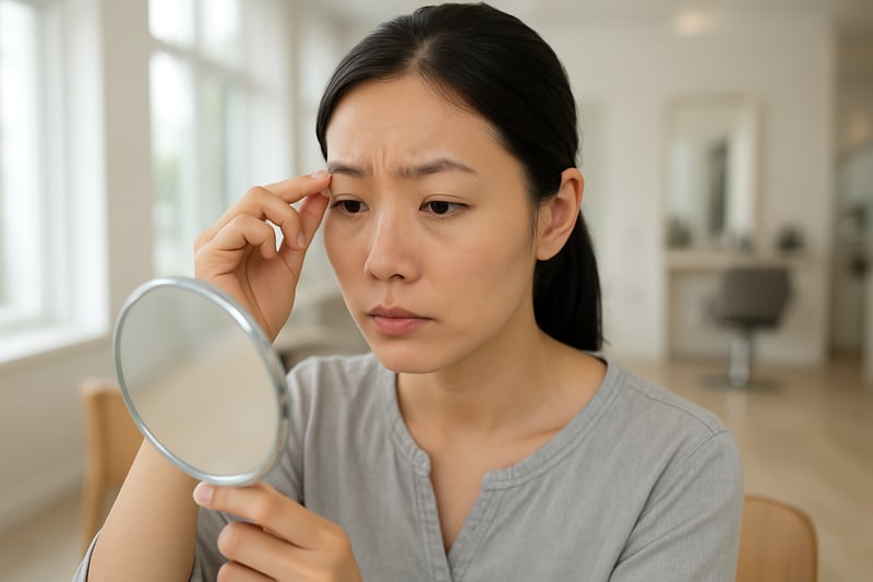 Before Microblading Eyebrow Enhancement