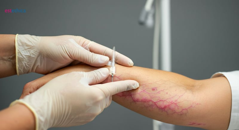 Beneficiile scleroterapiei în eliminarea venelor păianjen